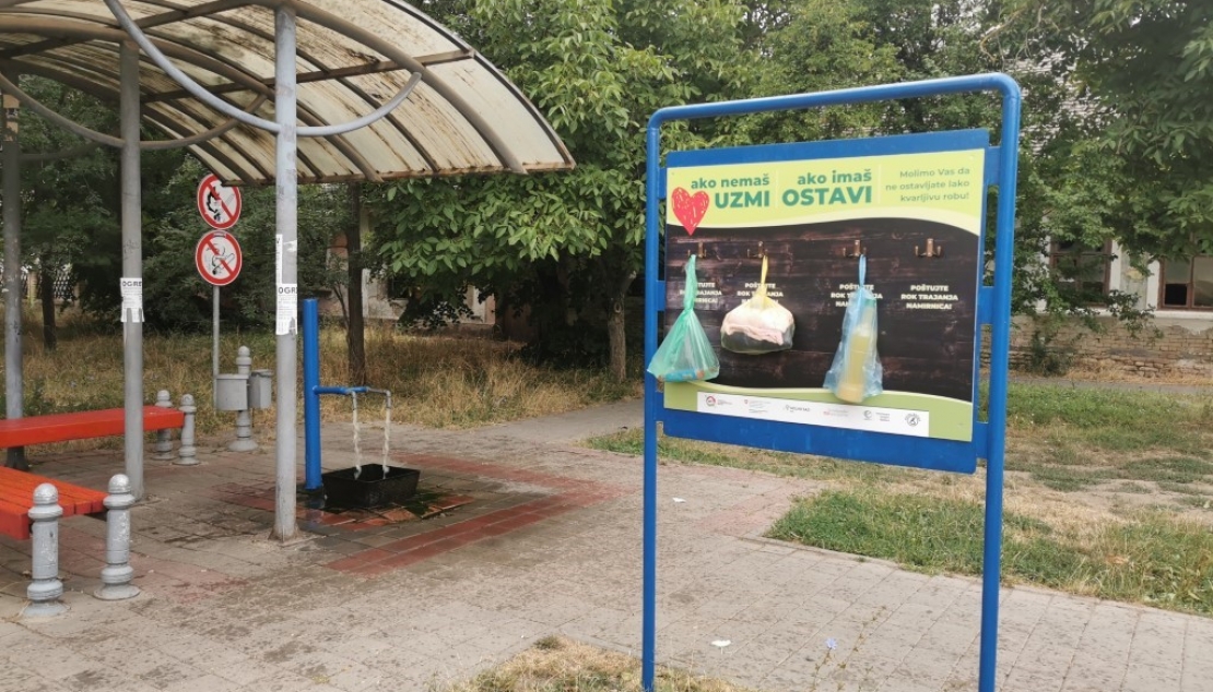 Нови пункт за храну крај Жуте чесме у Врбасу.
